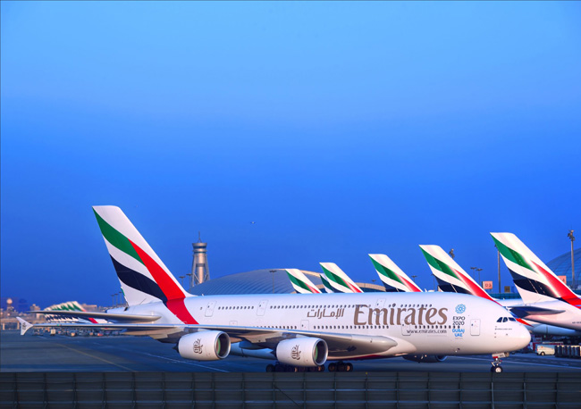 Emirates uçaklar