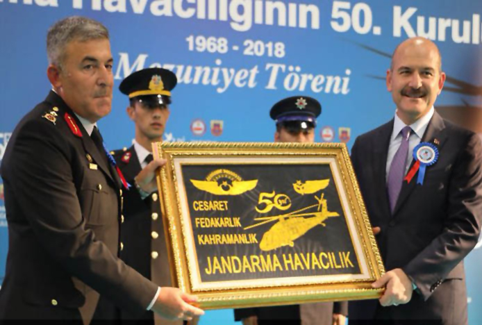 Jandarma Havacılık 50. yılını kutladı