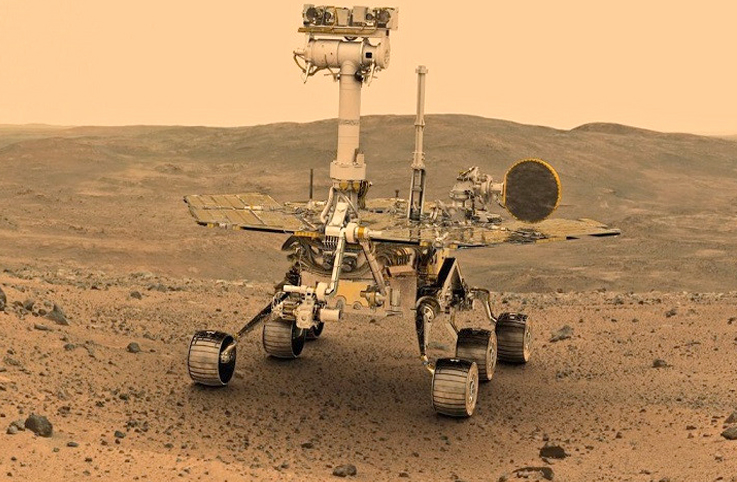 NASA’nın Opportunity’si marsta rüzgar esmesini bekliyor