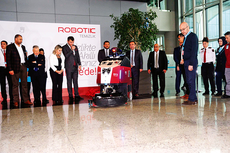 İstanbul Havalimanı’nı robotlar temizleyecek