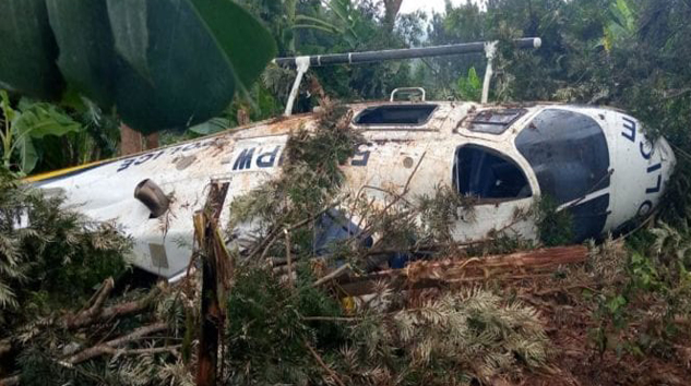 Kenya’da polis helikopteri düştü; 6 kişi yaralandı