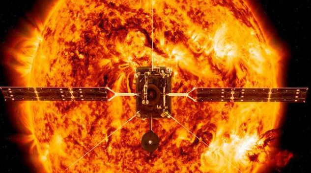 Solar Orbiter, güneşin yanından geçiş yaptı