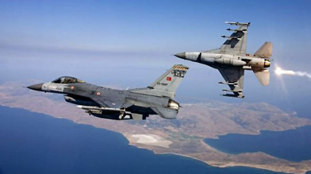 THK’nin F-16’ları Doğu Akdeniz’de nöbetteydi