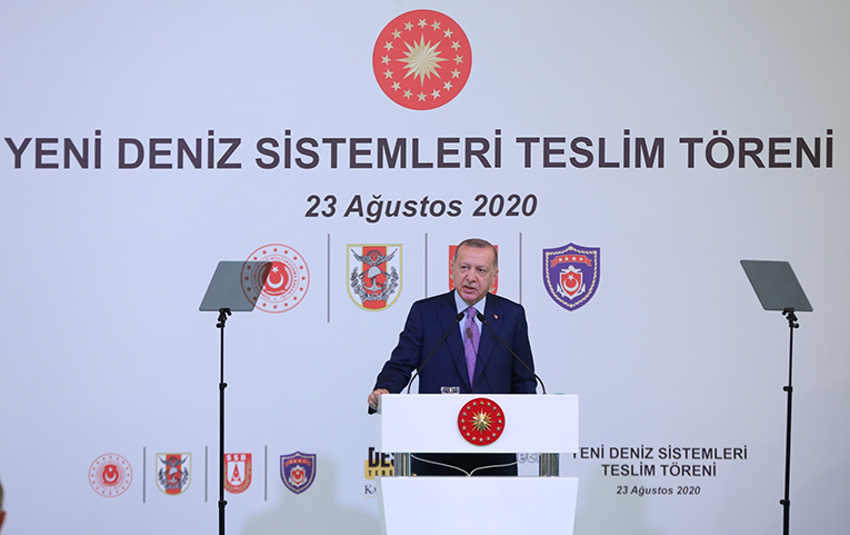 Başkan Erdoğan, “İkinci, üçüncü uçak gemilerini inşa edelim”