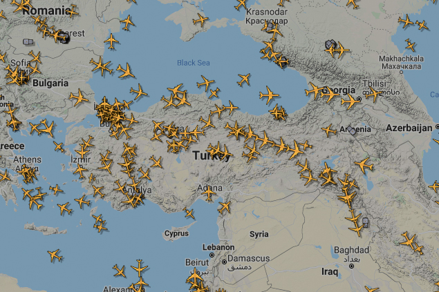 Eurocontrol Türkiye uçuş verilerini paylaştı