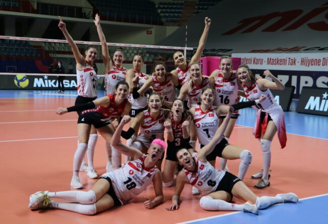 THY Spor Kulübü Kadın Voleybol Takımı uçuşa hazır