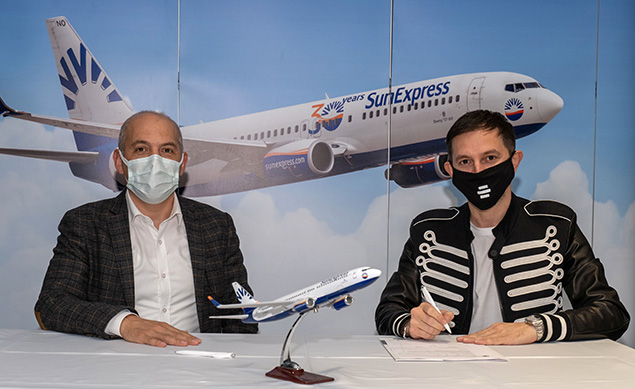 SunExpress, DJ Burak Yeter ile anlaşma imzaladı