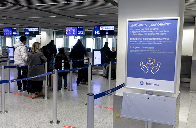 SunExpress, uçuş öncesi antijen testi denemelerine başladı