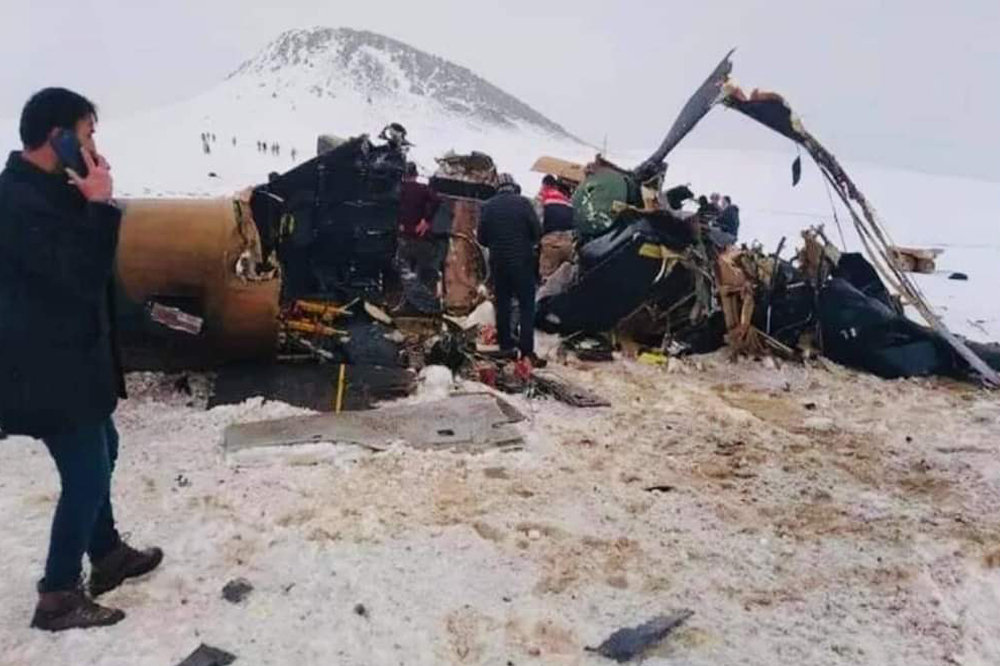 Bitlis helikopter kazasının ön raporu açıklandı