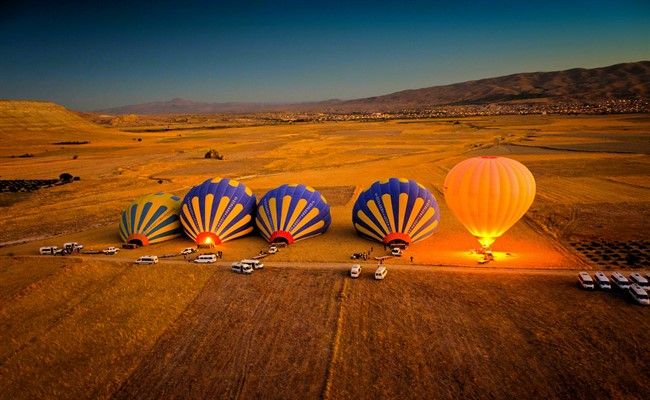 Kapadokya’da balon uçuşları iptal edildi