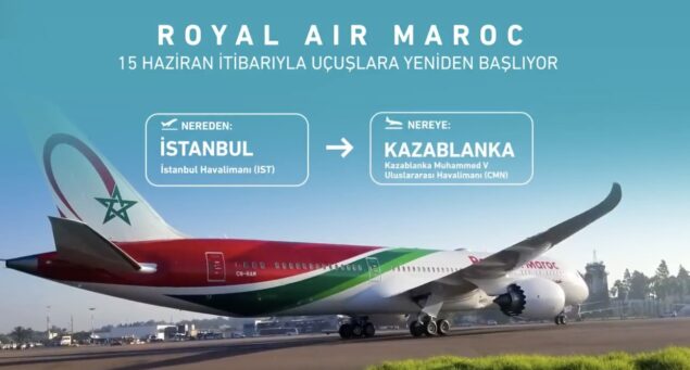 Royal Air Maroc yeniden İstanbul Havalimanı dedi