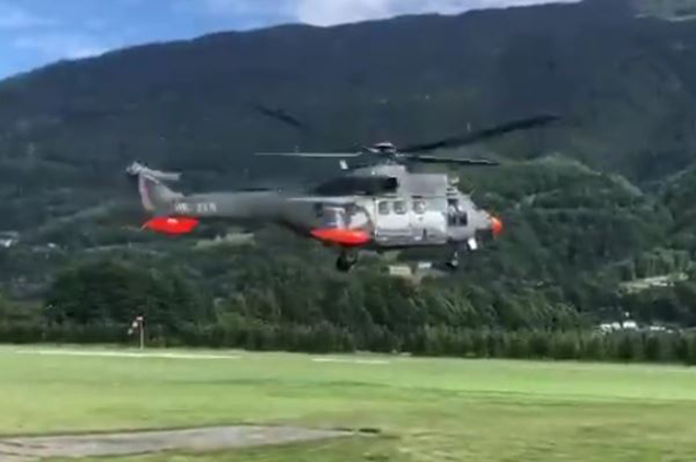 Ahbap Derneğinin kiraladığı helikopter Türkiye’ye geliyor