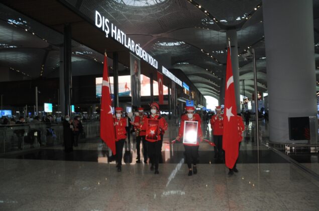 İstanbul Havalimanı’nda Cumhuriyet Bayramı kutlanıyor