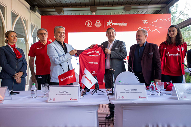 Corendon Airlines, Voleybol Takımı’na ana sponsor oldu