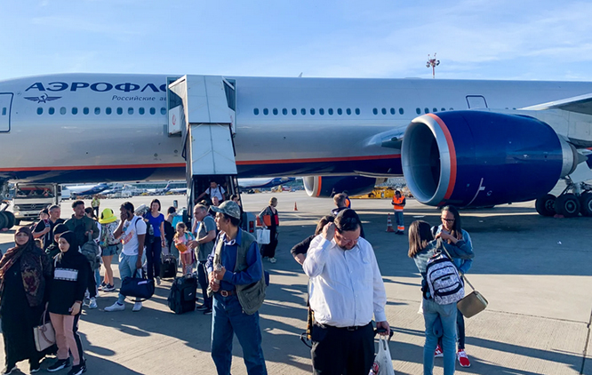 Aeroflot 8 aylık rakamlarını açıkladı