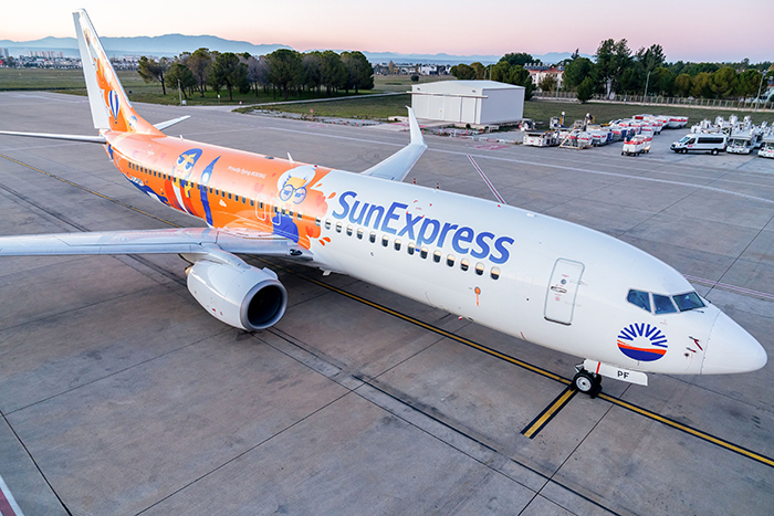 SunExpress, “Avrupa’nın En İyi Tatil Hava Yolu” seçildi