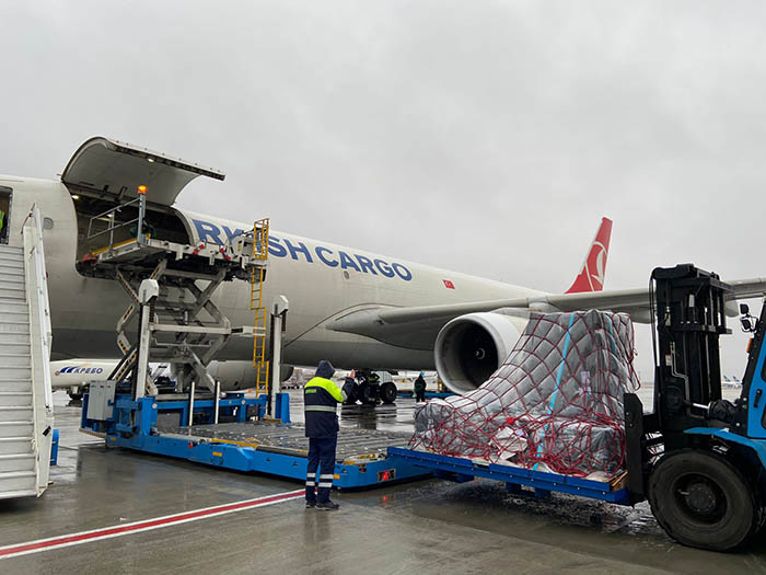 Turkish Cargo, Ukrayna’nın uydusunu taşıdı