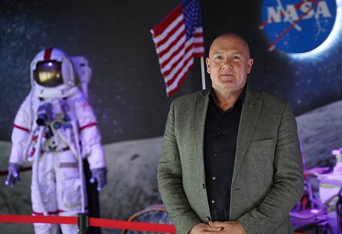 NASA Uzay Sergisi’ne Andre Kuipers konuk oldu