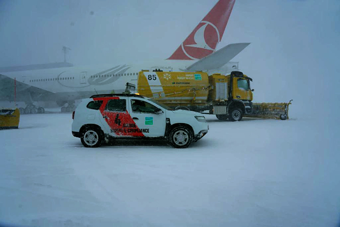 İstanbul Havalimanı geçici bir süre iptal