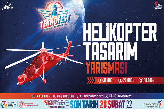 TEKNOFEST’ten Helikopter Tasarım Yarışması