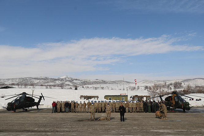 ATAK helikopterleri Tunceli’de göreve başladı