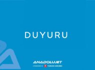 AnadoluJet’ten iptal duyurusu