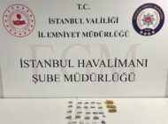 İstanbul Havalimanı’nda pırlanta operasyonu