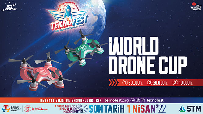 TEKNOFEST Drone Şampiyona’sına son başvuru 1 Nisan