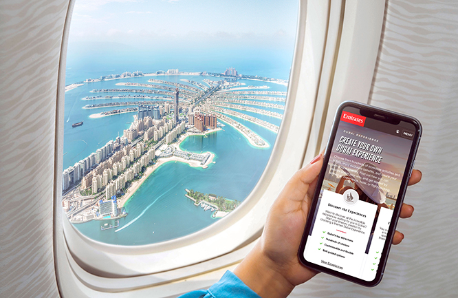 Emirates, yolcuları için güçlü bir platform oluşturdu