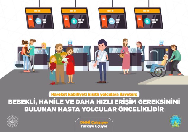 DHMİ’de öncelikli yolcu kapsamı genişletildi