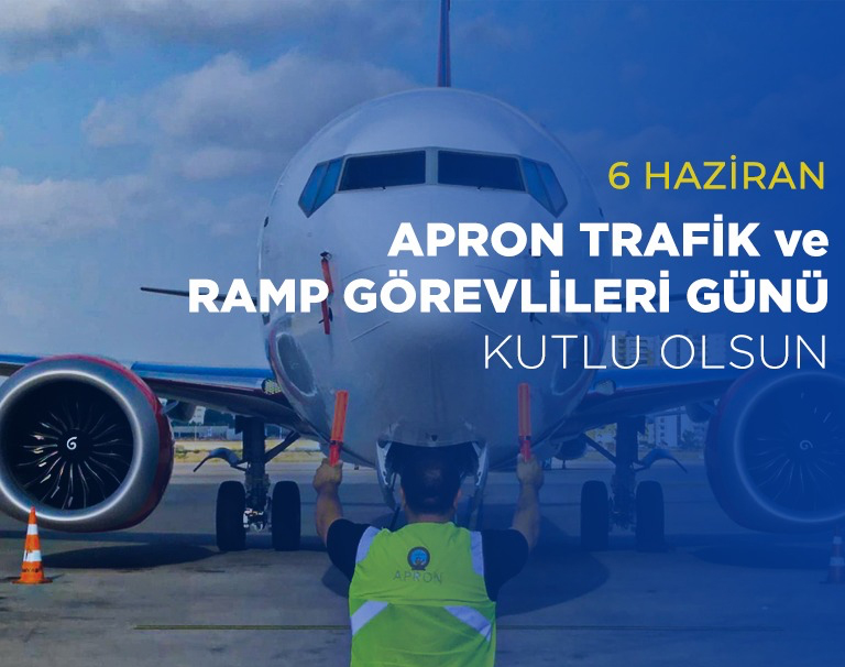 Hüseyin Keskin Apron ve Trafik ramp görevlilerinin gününü kutladı