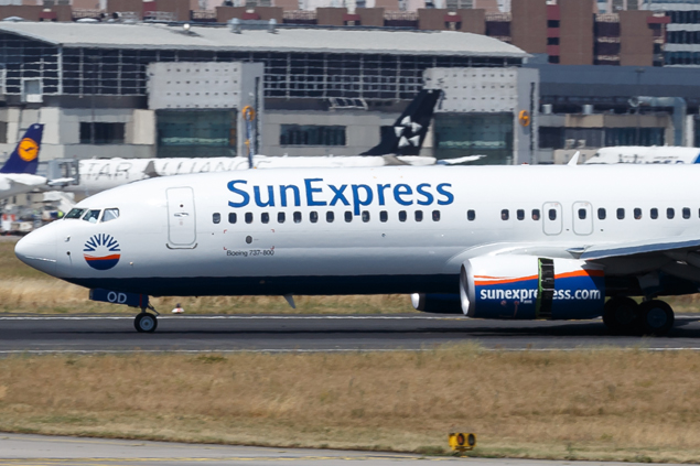 SunExpress uçağı Frankfurt’a acil indi