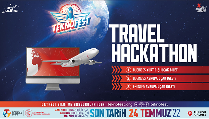 Dijital Yolculuk Travel Hackathon ile TEKNOFEST’te