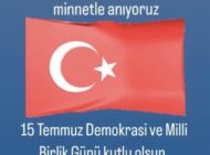 Şehit ve gazilerimizi rahmet ve minnetle anıyoruz