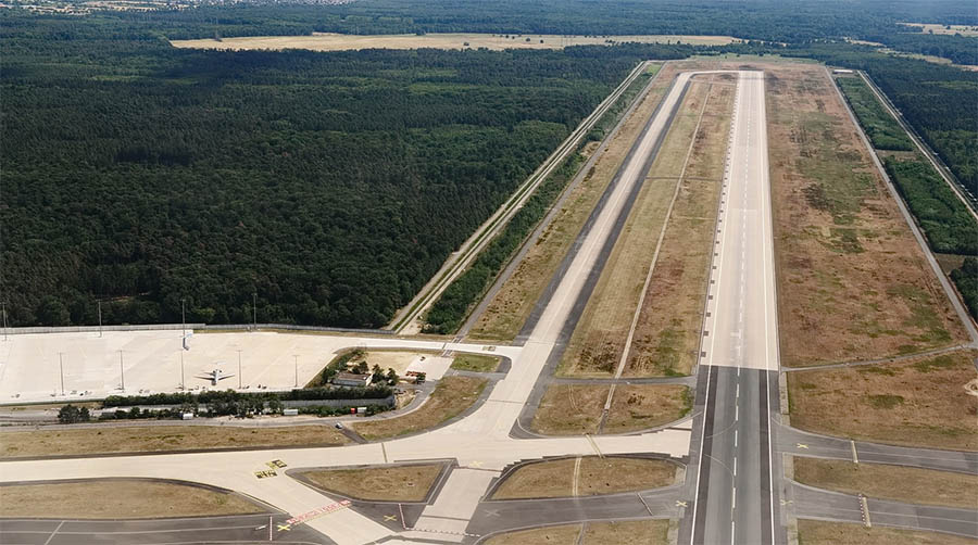 Frankfurt Havalimanı’nın yeni pisti bitti