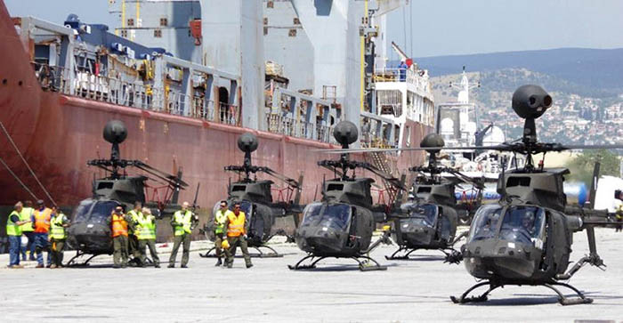 Yunanistan Meriç sınırına Kiova helikopterlerini konuşlandırdı