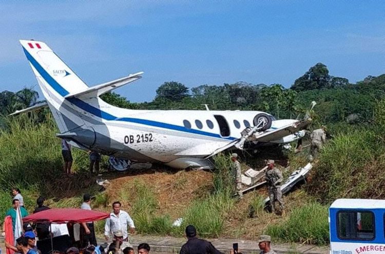 Peru’da uçak pistten çıktı, 1 kişi hayatını kaybetti