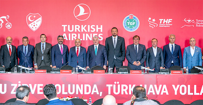 THY, Türk Spor Federasyonlarıyla İyi Niyet Sözleşmesi imzaladı