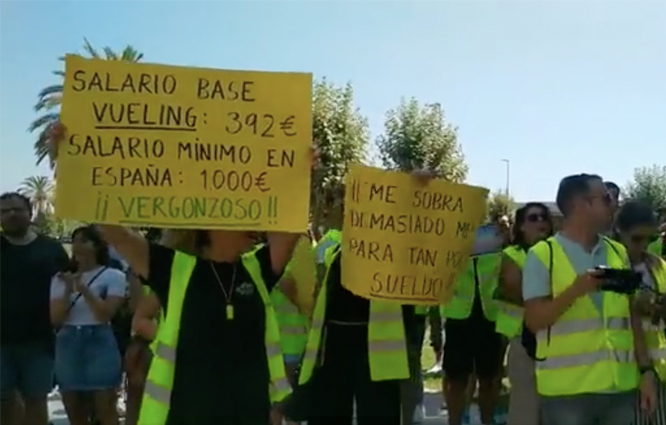 İspanyol Vueling havayolunda kabin greve gidiyor