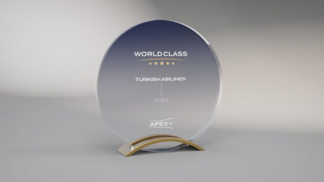 THY, APEX World Class Ödülü aldı