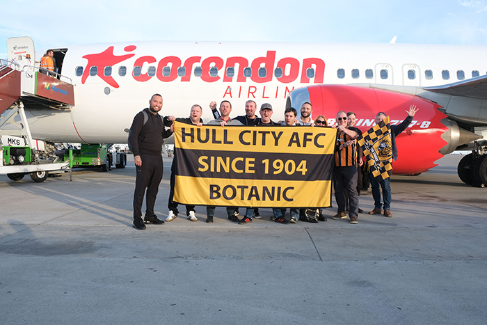 Corendon Airlines, Hull City taraftarlarını Antalya’ya getiriyor