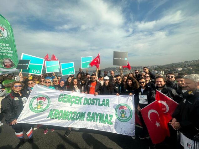 İGA, 44. İstanbul Maratonu’nda down sendromlu bireyler için koştu