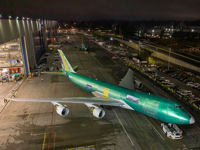 B747’nin son uçağı hangardan çıktı