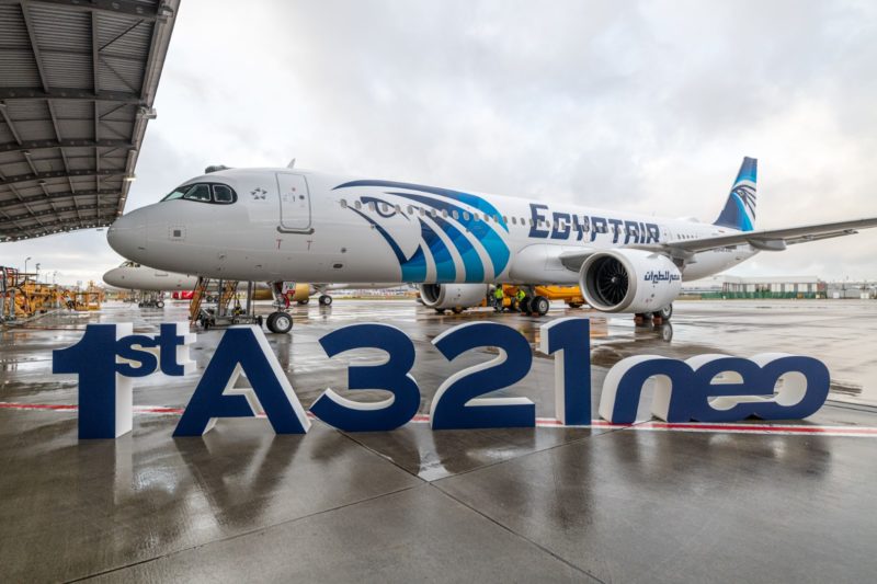 Egyptair, ilk A220 uçağını teslim aldı