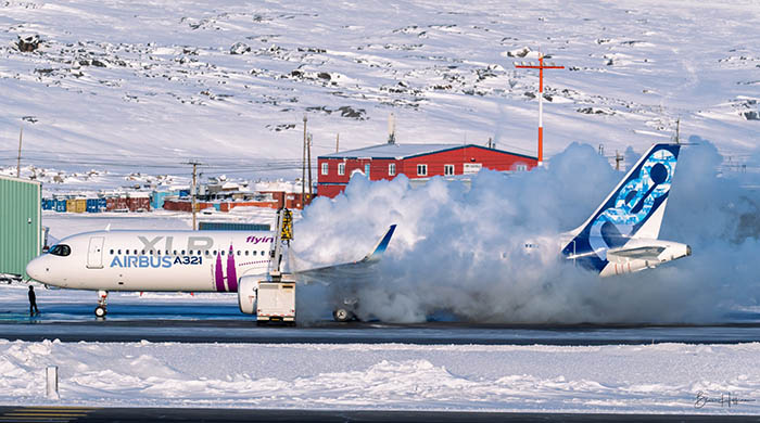 Airbus’un A321XLR soğuk hava testi için Kanada’ya gitti