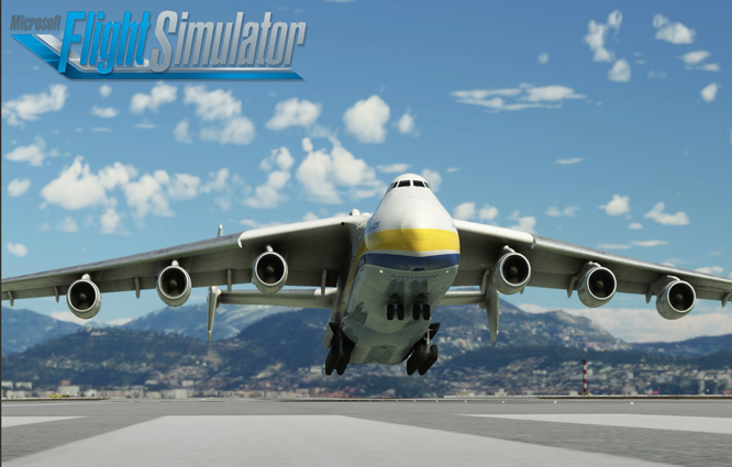 Mriya simulator ile gökyüzüne döndü