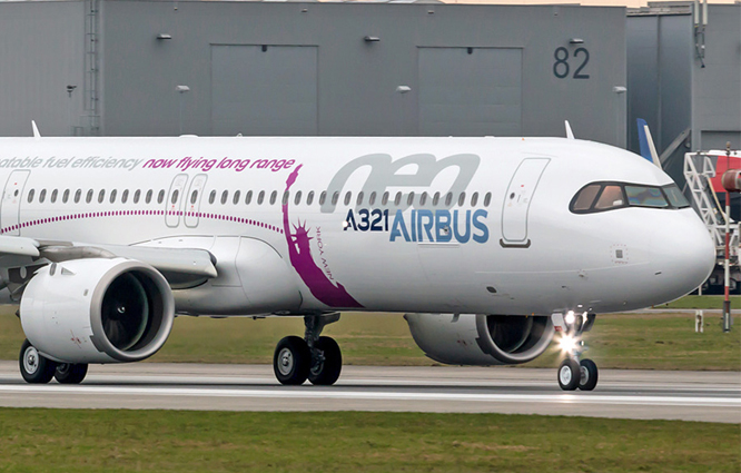 Airbus’ın A321XLR uçakların tesliminde geçirme