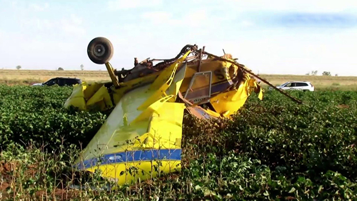 Angola’da Air Tractor tipi uçak düştü