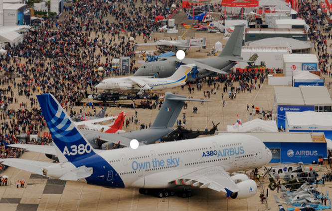 Paris Air Show’a Airbus damgası