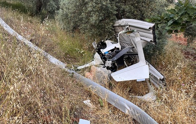 Akbük’te gyrocopter kazasında Melis Sandal yaralandı